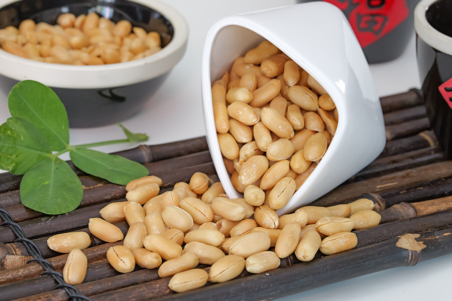 Huai salt peanuts showcase the local fla